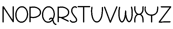 Hybrid love Font UPPERCASE