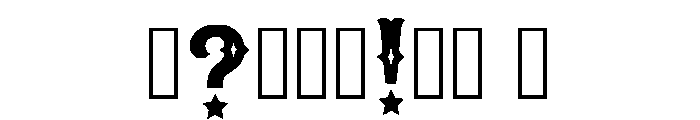 Hyden Regular Font OTHER CHARS