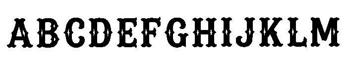 Hyden Regular Font UPPERCASE