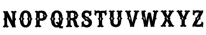 Hyden Regular Font UPPERCASE