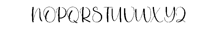 Hydrangeas Font UPPERCASE