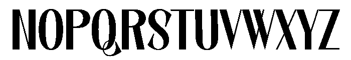 Hydro Regular Font UPPERCASE