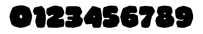 Hype Rock Regular Font OTHER CHARS
