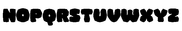 Hype Rock Regular Font UPPERCASE