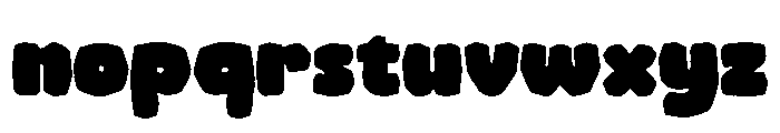 Hype Rock Regular Font LOWERCASE
