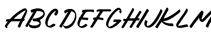 Hyper Neumax Font UPPERCASE