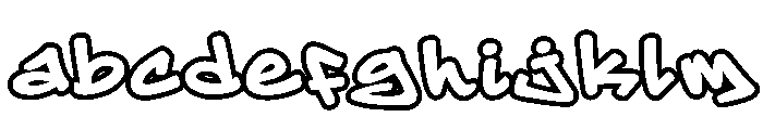 Hyper Sector Outline FONT