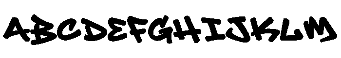 Hyper Sector Font UPPERCASE