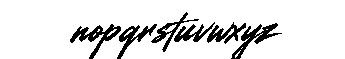 Hyper Squad Font LOWERCASE