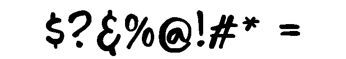 HyperMess Font OTHER CHARS