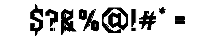 Hypergame Font OTHER CHARS