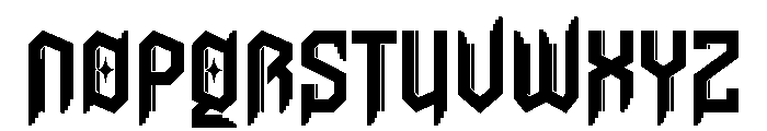Hypergame Font UPPERCASE