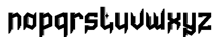 Hypergame Font LOWERCASE
