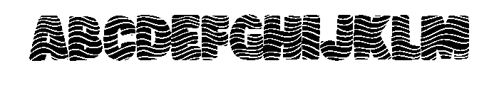 Hypnotic Wavy By Squeeb Regular FONT