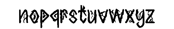 hybrid_print_ Font LOWERCASE