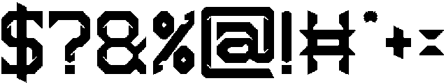 HYPER SYSTEM Bold otf (700) Font OTHER CHARS