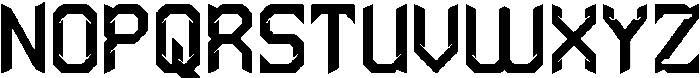 HYPER SYSTEM Bold otf (700) Font UPPERCASE