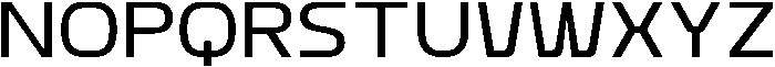 HYPERSTELLAR Regular otf (400) Font UPPERCASE