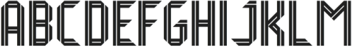 HYPESTRIPE-Normal otf (400) Font UPPERCASE