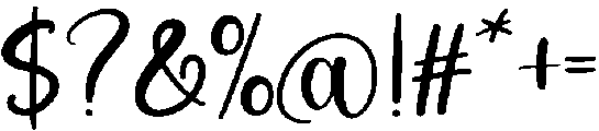 Hybella otf (400) Font OTHER CHARS