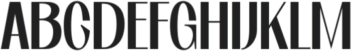 Hydro Regular otf (400) Font UPPERCASE