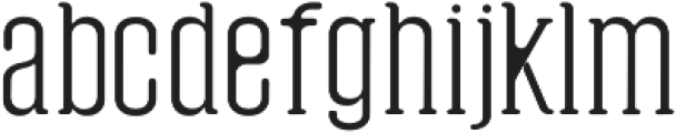 Hyman Light Round otf (300) Font LOWERCASE