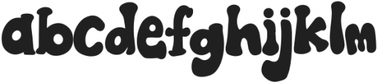 Hynole Regular otf (400) Font LOWERCASE