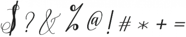 Hypatia Script Italic otf (400) Font OTHER CHARS