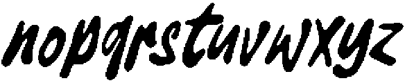 Hyper Outside otf (400) Font LOWERCASE