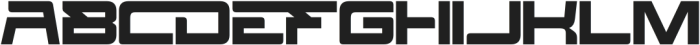 Hyper Sport Regular otf (400) Font UPPERCASE