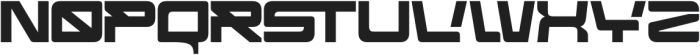 Hyper Sport Regular otf (400) Font UPPERCASE