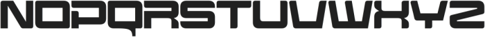 Hyper Sport Regular otf (400) Font LOWERCASE
