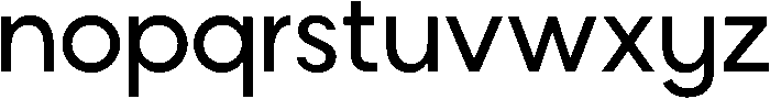 Hyperion Regular otf (400) Font LOWERCASE