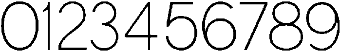 Hyperion Thin otf (100) Font OTHER CHARS