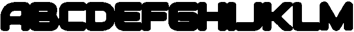 Hypermass Regular otf (400) Font UPPERCASE