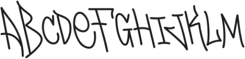 Hypetown Light otf (300) Font UPPERCASE