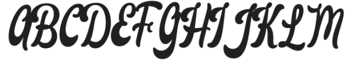 Hypherin-Regular otf (400) Font UPPERCASE