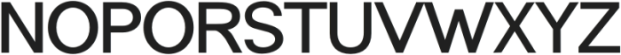 Hypodermic Regular otf (400) Font UPPERCASE