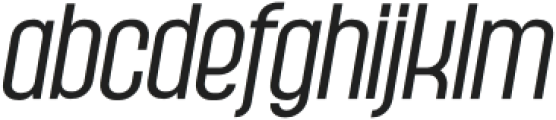 Hypop Italic otf (400) Font LOWERCASE