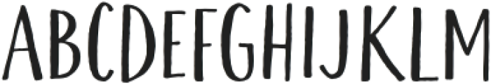 Hypothetica Regular otf (400) Font UPPERCASE