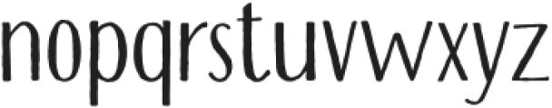 Hypothetica Regular otf (400) Font LOWERCASE