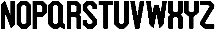 Hysteria Regular otf (400) Font LOWERCASE