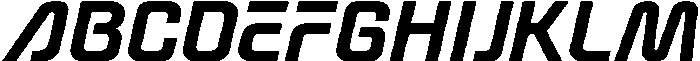 hyper trooper otf (400) Font UPPERCASE