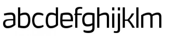 Hybrea Light Font LOWERCASE