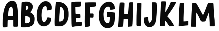 Hyggemand Regular Font UPPERCASE