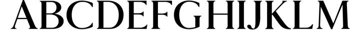 Hyogo A Modern Serif Font Family 1 Font UPPERCASE