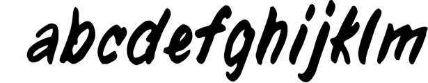 Hyperhandwritten font Font LOWERCASE