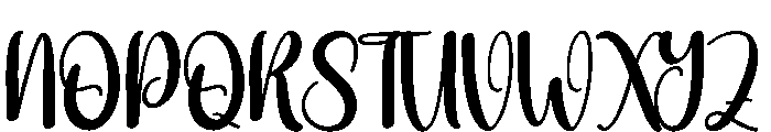 Hyaline Font UPPERCASE
