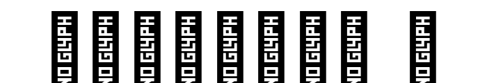 Hybridea Regular Font OTHER CHARS
