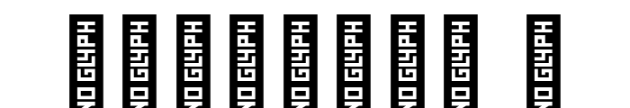 Hybridea UltraLight Font OTHER CHARS